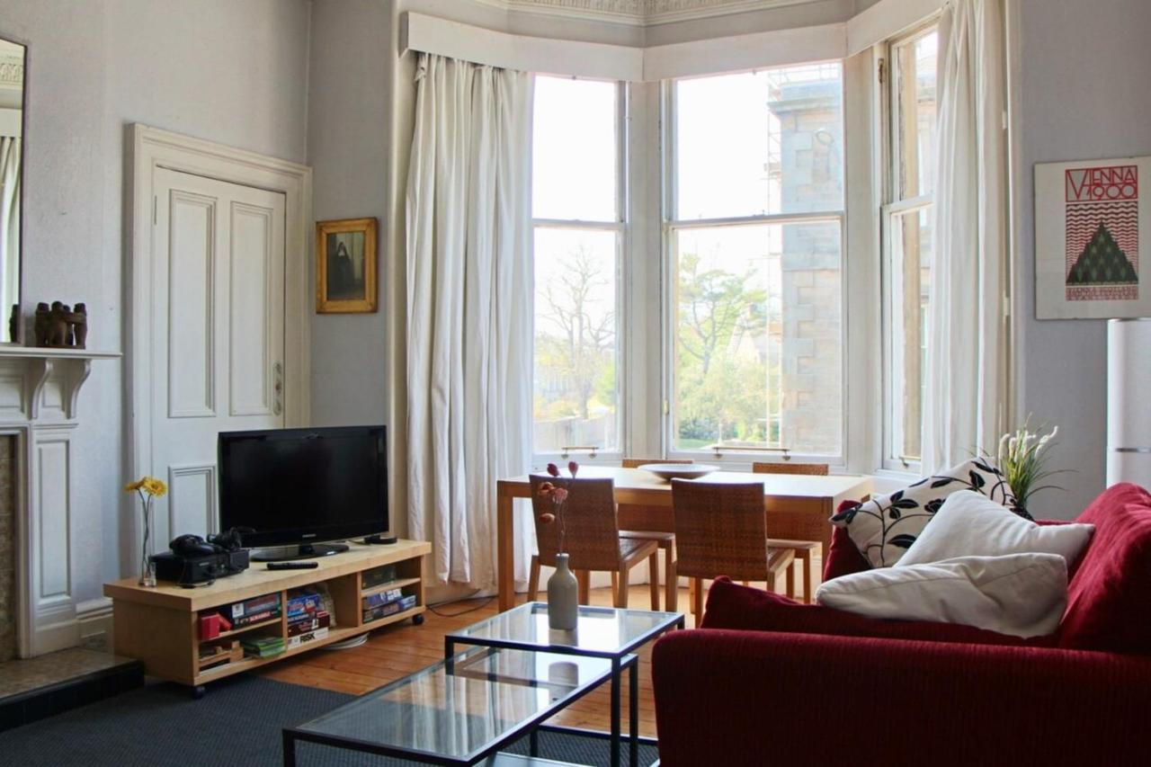 Classic Edinburgh Flat In The Heart Of Morningside Apartment Bagian luar foto